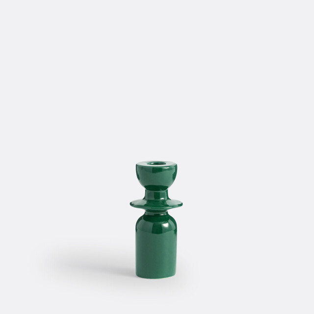 Greta 13.7cm High Ceramic Candlestick - image 1