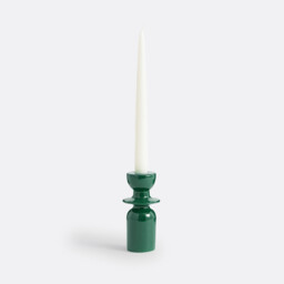 Greta 13.7cm High Ceramic Candlestick - thumbnail 3