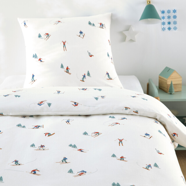 Tout Schuss 30% Recycled Cotton Child's Duvet Cover Set with Square Pillowcase - image 1