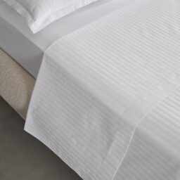 Galor Cotton Satin 400 Thread Count Flat Sheet - thumbnail 3