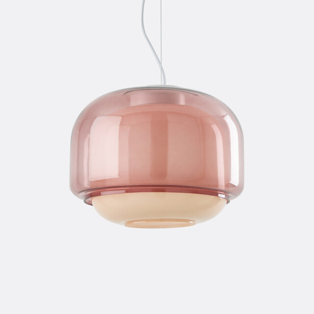 Kinoko Ceiling Light in Coloured Glass Ø30.5cm - image 1