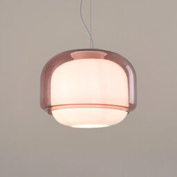 Kinoko Ceiling Light in Coloured Glass Ø30.5cm - thumbnail 4