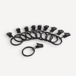 Set of 10 Loch Curtain Clips