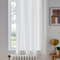 Scenario Pure Cotton Radiator Curtain with Eyelets
