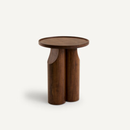 Stigido Side Table in Walnut and Walnut Veneer - thumbnail 1
