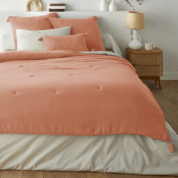 Kumla Cotton Muslin Quilted Bedspread - thumbnail 1