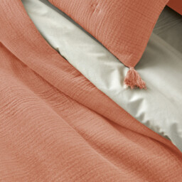 Kumla Cotton Muslin Quilted Bedspread - thumbnail 2