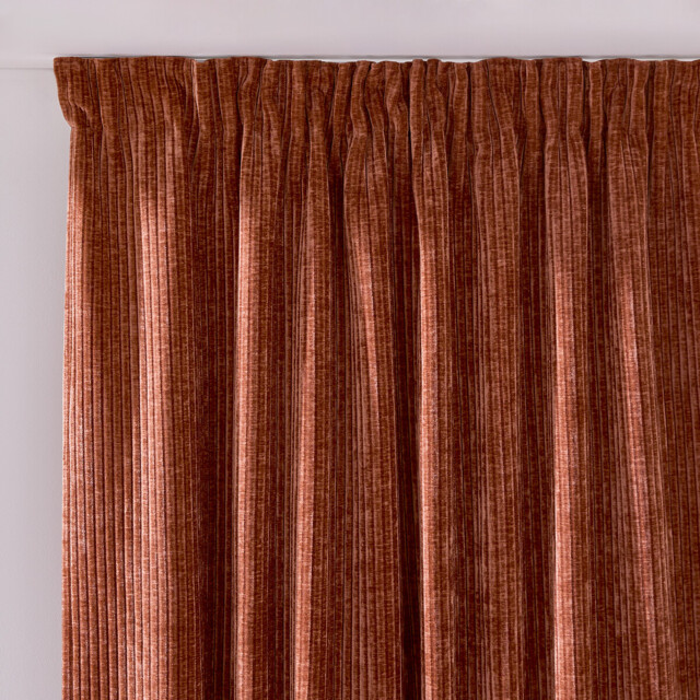 Carly Corduroy Pencil Pleat/Wave Header Curtain - image 1