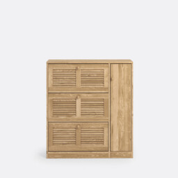 Mayor Shoe Cabinet, 1 Door & 3 Flaps - thumbnail 2