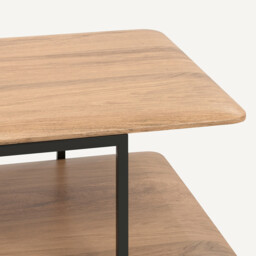 Jacobson Oak Multi-Shelf TV Unit - thumbnail 3