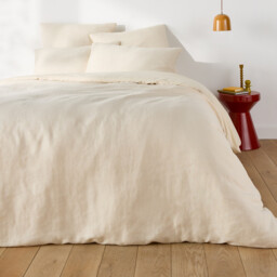 Annaba Two-Sided Washed Linen & Cotton Pillowcase - thumbnail 2