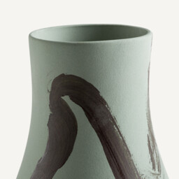 Skall Matt Ceramic Vase H33cm - thumbnail 3