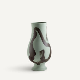 Skall Matt Ceramic Vase H33cm - thumbnail 1