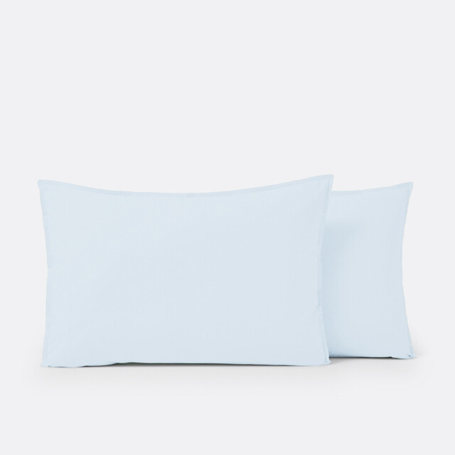 Scenario Plain Cotton Percale Pillowcase - image 1