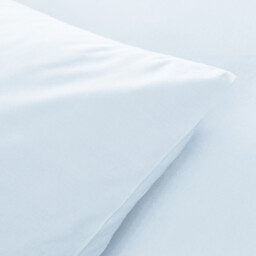 Scenario Plain Cotton Percale Pillowcase - thumbnail 3