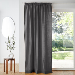 Scenario Cotton Curtain with Pencil Pleat and Wave