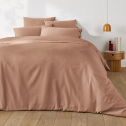 Scenario Plain Cotton Pillowcase with Tie Fastening - thumbnail 2