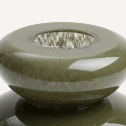 Fysa Hand-Blown Glass Vase, H20cm - thumbnail 3