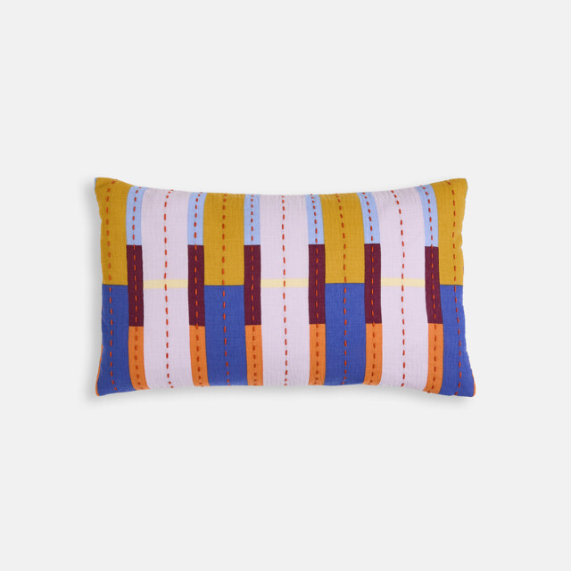 Blikka Cotton Muslin Rectangular 50 X 30cm Cushion Cover - image 1
