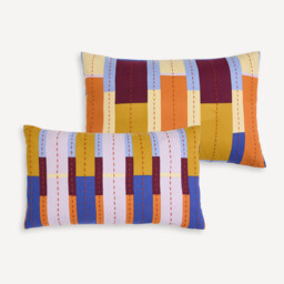 Blikka Cotton Muslin Rectangular 50 X 30cm Cushion Cover - thumbnail 4