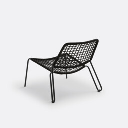 Masix Woven Cord Low Garden Chair - thumbnail 4
