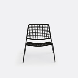Masix Woven Cord Low Garden Chair - thumbnail 3