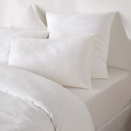 Marnie Fitted Sheet in Washed Cotton/Linen, 30cm Flap - thumbnail 2
