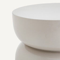 Rouva Lacquered Metal Coffee Table - thumbnail 4