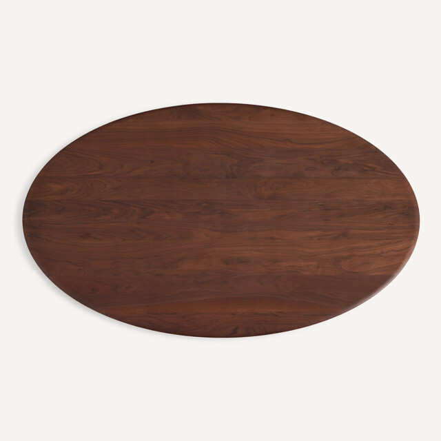 Elipso Ellipse Walnut Table Top, L170cm - image 1