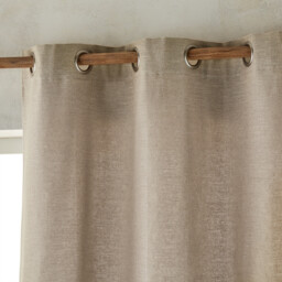 Colin Linen Eyelet Curtain with Cotton Lining - thumbnail 2