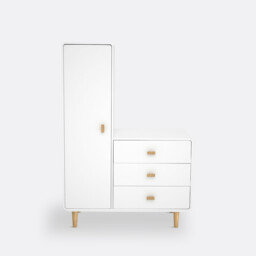 Jimi Child's Wardrobe & Drawers Unit - thumbnail 3