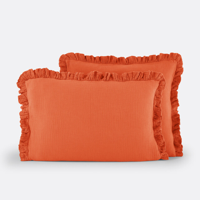 Kumla Plain Cotton Muslin Pillowcase - image 1
