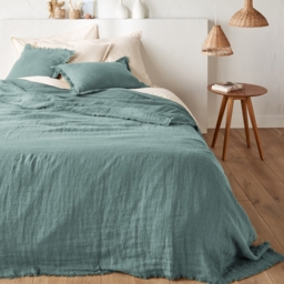 Linange Washed Linen Bedspread