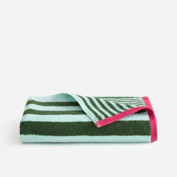 Dani Striped Two-Tone 500g Terry Towel - thumbnail 1