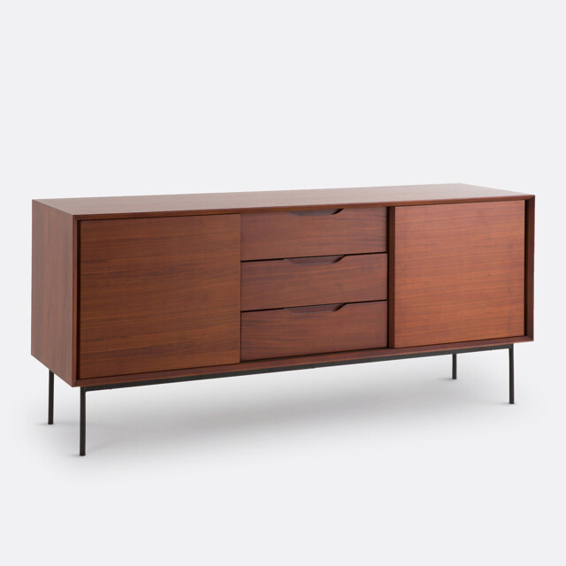 Noyeto Walnut Veneer Sideboard - image 1