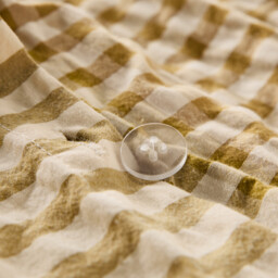 Cottage Absinthe Cotton Seersucker Duvet Cover - thumbnail 4