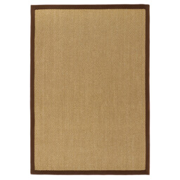Herringbone Border Sisal Rug - thumbnail 2