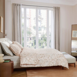Cedal Heavyweight Linen Curtain with Concealed Tab Top Header - thumbnail 2