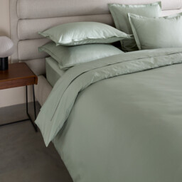 Galor Cotton Satin 400 Thread Count Duvet Cover - thumbnail 3