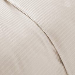 Opale Striped Cotton Satin 350 Thread Count Duvet Cover - thumbnail 3