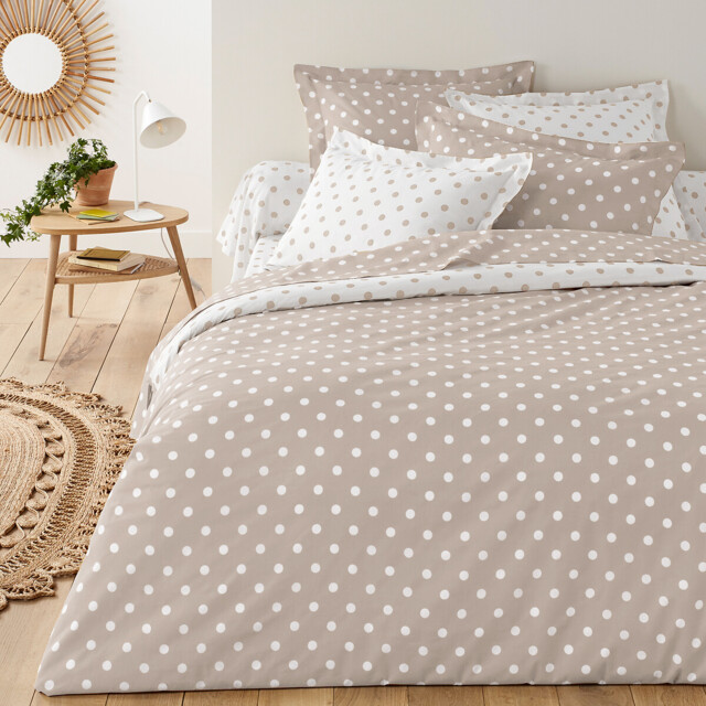 Clarisse Polka Dot Cotton Duvet Cover