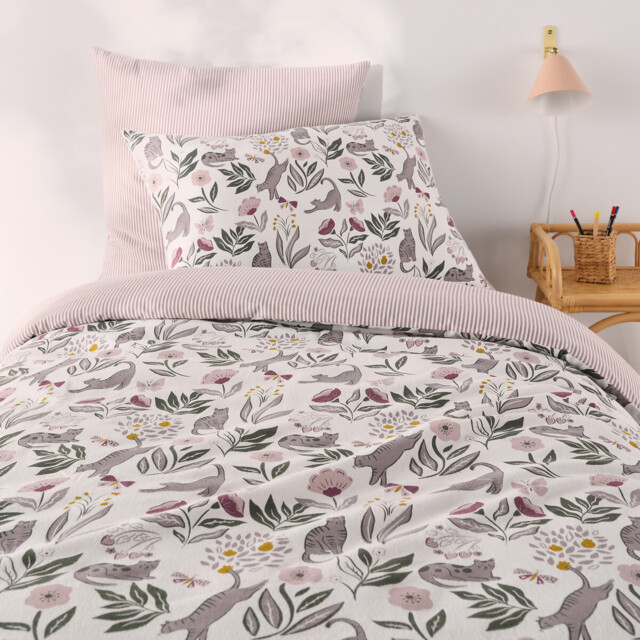Elona Child's Brushed Cotton Duvet Cover - image 1