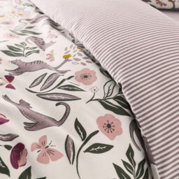Elona Child's Brushed Cotton Duvet Cover - thumbnail 4