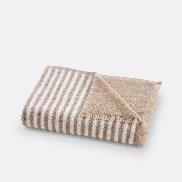 Arzon Striped 500g Terry Bath Towel