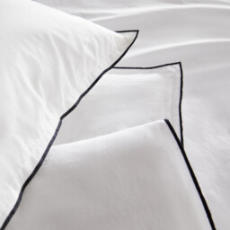 100% Organic Cotton Voile Duvet Cover - thumbnail 3