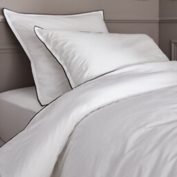100% Organic Cotton Voile Duvet Cover - thumbnail 2