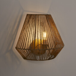 Yaku 25cm Hemp Wall Light - thumbnail 3