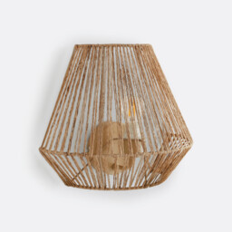 Yaku 25cm Hemp Wall Light