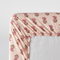 Dimani Washed Cotton Fitted Sheet with 30cm Flap - thumbnail 4