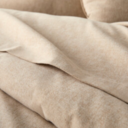 Clara Chambray Cotton Flannel Duvet Cover - thumbnail 3